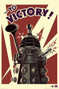 Doctor Who - Dalek to Victory Rolled Poster Print (24x36)