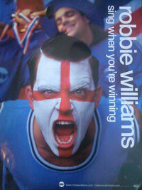 Robbie Williams Sing When You're Winning Poster Print