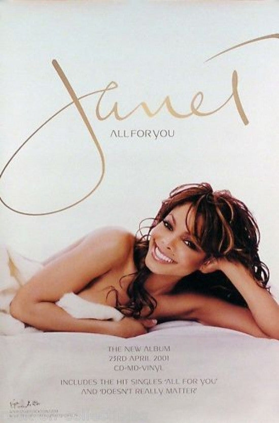 Janet Jackson All for You Rolled Poster - Item # RAR99914404