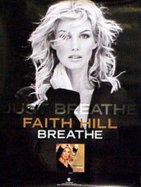 Faith Hill Breathe Poster - Rolled Print | Posterazzi