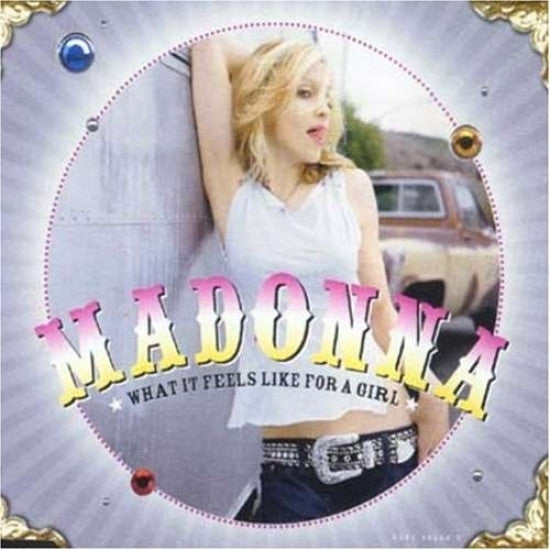 Madonna What It Feels Like For A Girl Rolled Poster