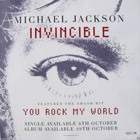 Michael Jackson Invincible Version 1 Rolled Poster