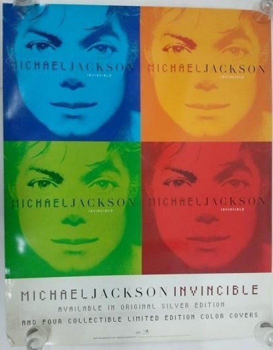 Michael Jackson Invincible Version 2 Rolled Poster