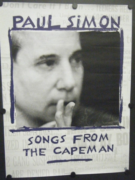 Paul Simon Songs from the Capeman Rolled Poster - Version 2