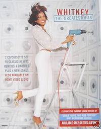 Whitney Houston Greatest Hits Poster - Rolled Print