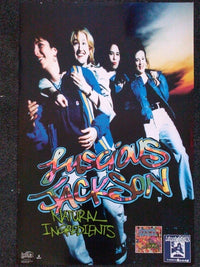 Luscious Jackson Natural Ingredients Poster Print showcasing vibrant colors and design.