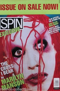 Marilyn Manson Spin Magazine Promotional Poster - RAR9992759
