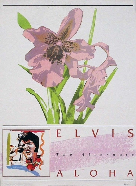 Elvis Presley The Alternate Aloha Rolled Poster