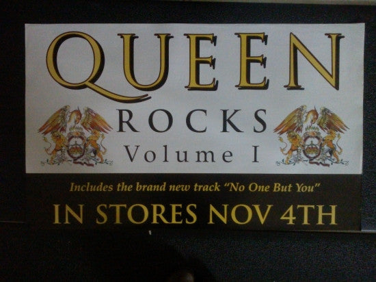 Queen Rocks Volume I Rolled Poster - Perfect for Music Lovers