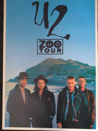 U2 Zoo Tour Rolled Poster - Perfect for Fans and Collectors