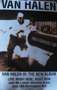 Van Halen III Album Poster - Rolled Print