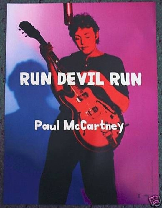 Paul McCartney Run Devil Run Poster Print - Item RAR9999158