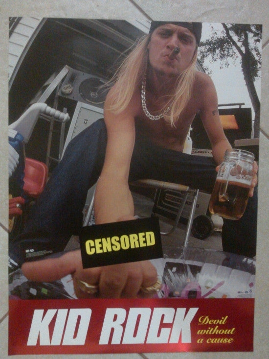 Kid Rock Devil Without A Cause Rolled Poster