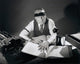 Accountant Working on Ledgers Poster Print on premium paper