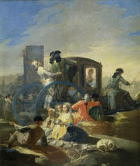The Pottery Vendor Poster Print by Francisco de Goya - Art Print