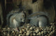 Les Gloutons Poster Print by Joseph Decker, 19th Century Artwork