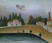 Fishermen with Their Lines by Henri Rousseau, 1908 art print