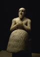 The Steward Ebih-il Mesopotamian Art Poster Print from Musee du Louvre