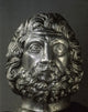 Male Bust Roman Art Poster Print from Musee du Louvre Paris