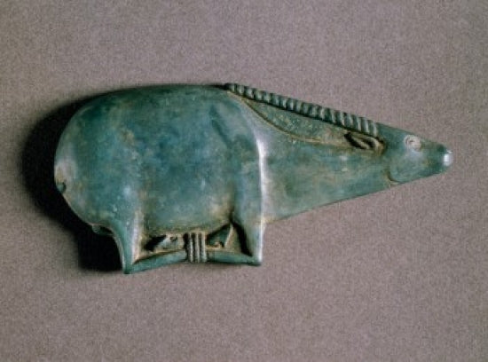Spoon in the Shape of a Lying Down Oryx Poster Print from Musée du Louvre