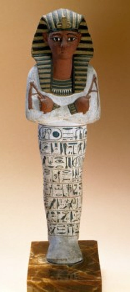 Sculpture of Ramses IV Poster Print from the Louvre, Paris - High-quality art print