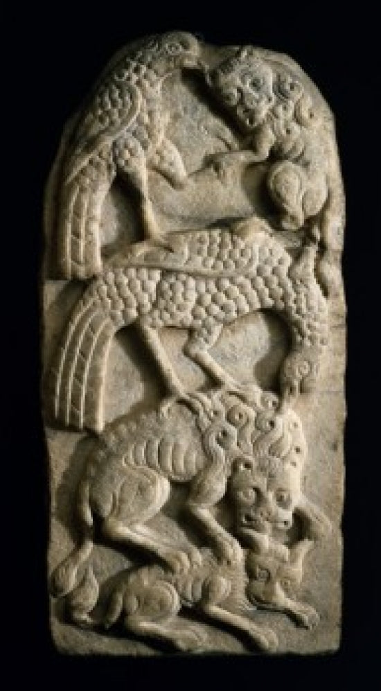 Battle of Animals Greek Art Poster Print from Musée du Louvre