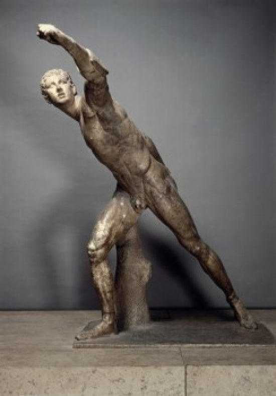 Gladiator Roman Art Poster Print from Musee du Louvre, Paris