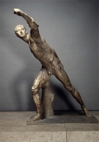 Gladiator Roman Art Poster Print from Musee du Louvre, Paris
