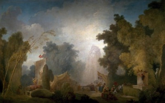 The Festival at Saint Cloud fine art print by Jean-Honoré Fragonard