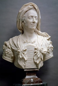 Mary Serre Poster Print by Antoine Coysevox, showcasing classic French art.