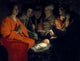 Fine art poster of Adoration of the Shepherds by Georges De La Tour