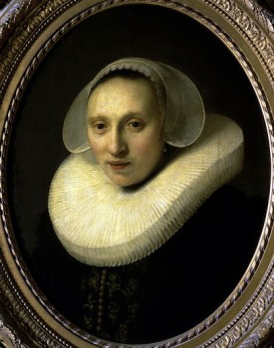 Portrait of Cornelia Pronck by Rembrandt Harmensz van Rijn Poster Print