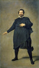 Portrait of Pablo from Valladolid by Diego Velazquez - Oil on Canvas Poster Print
