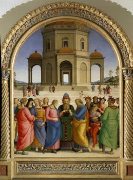 The Marriage of the Virgin fine art print by Pietro Perugino