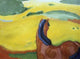 Horse in the Landscape Art Print by Franz Marc - 1910