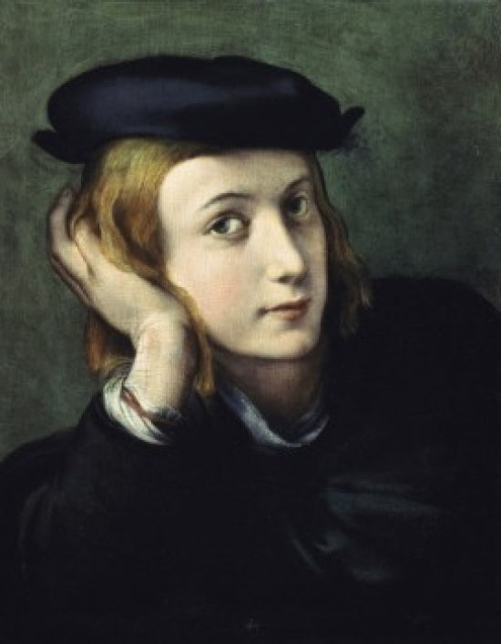 Portrait of a Young Man by Correggio Poster Print