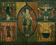 Madonna and Child with the Martyrdom of Saints Poster Print - Altarpiece from Barcelona
