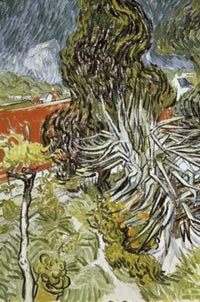 Dr. Gachet's Garden at Auvers-sur-Oise fine art print by Vincent van Gogh.