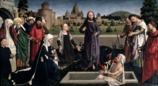 The Raising of Lazarus Poster Print - Classic Art