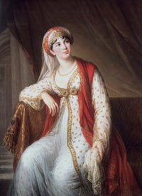 Portrait of the Opera Singer Grassini art print by Élisabeth Louise Vigée Le Brun, showcasing classical elegance.
