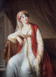 Portrait of the Opera Singer Grassini art print by Élisabeth Louise Vigée Le Brun, showcasing classical elegance.
