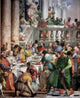 The Marriage at Cana detail art print by Paolo Veronese, oil on canvas.