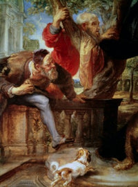 Susanna and the Two Elders Poster Print by Peter Paul Rubens, 17th Century Artwork