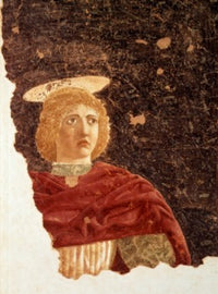 Saint Julian fine art poster print by Piero della Francesca, available in multiple sizes.
