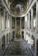 Poster print of the Nave of the Chapel at Versailles, showcasing the elegant interior.
