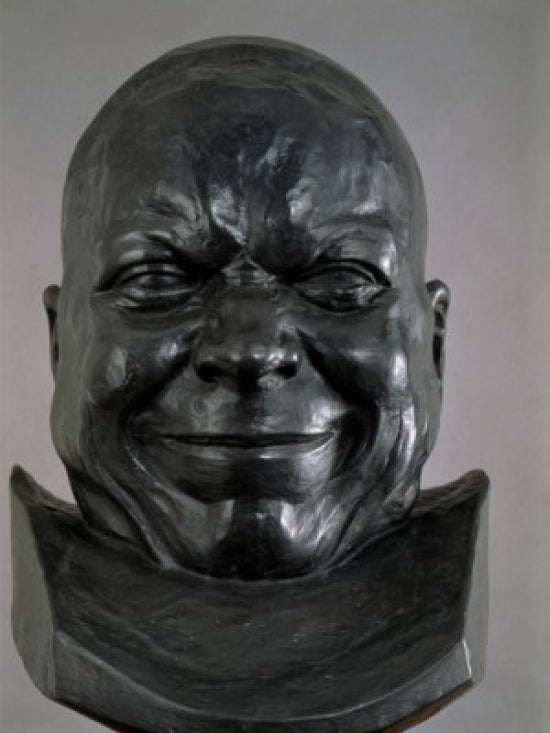 Heads of Characters - Old Man With a Happy Smile Poster Print by Franz Xaver Messerschmidt