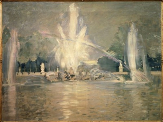 Great Waters in the Fountain Fine Art Print by Paul Cesar Helleu