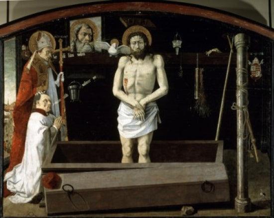 Altarpiece of Boulbon: Christ Bleeding Poster Print from Musee du Louvre