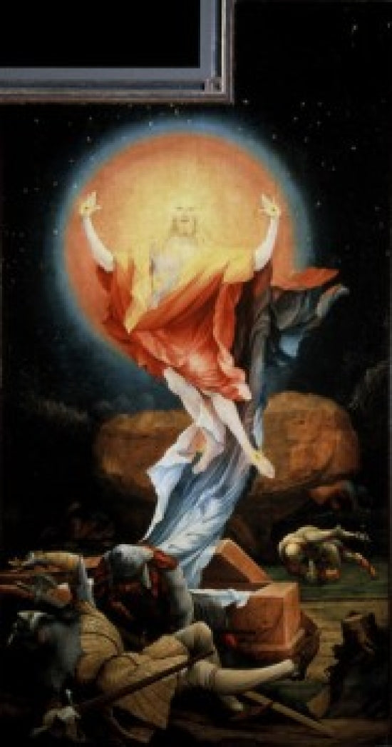 The Isenheim Altarpiece Resurrection Fine Art Poster Print by Matthias Grunewald
