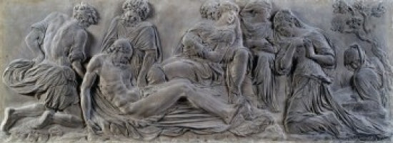 Deposition from the Cross Poster Print by Jean Goujon, 16th Century French Art